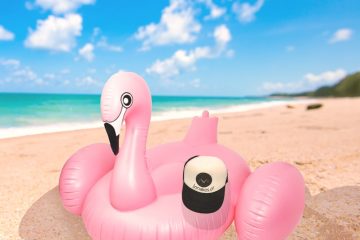 flamingo φουσκωτό jonakos.gr παραλία πάρε μαζί σου τρόφιμα